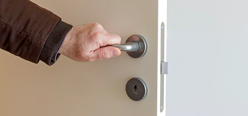 Restroom Locks Privacy Bolt Installation in Redwood City, California